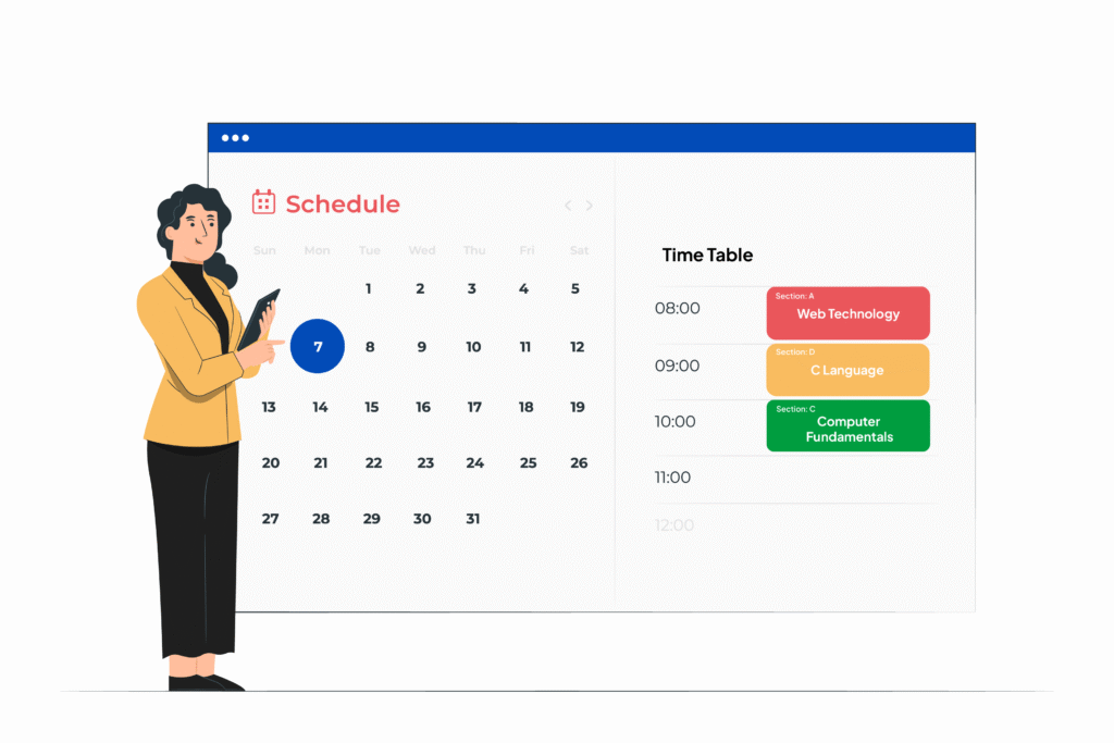 School and College Timetable management system